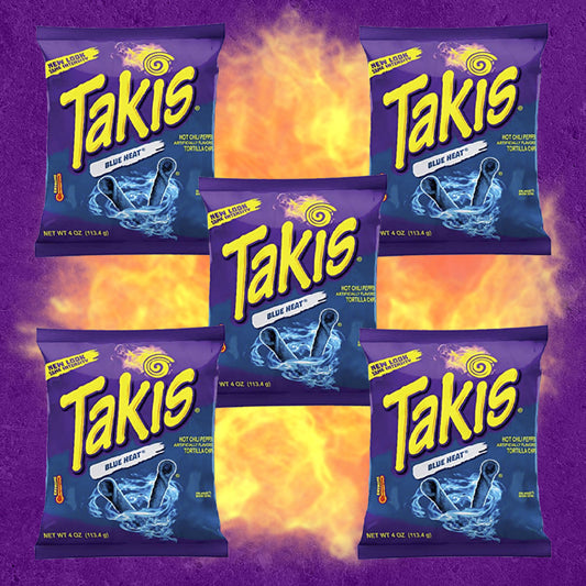 Takis Blue Heat Box (5x 90g)