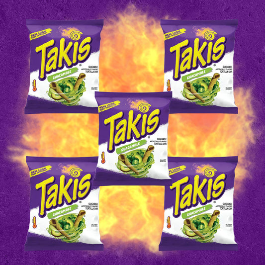 Takis Guacamole Box (5x 90g)
